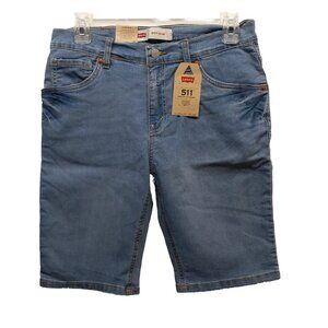 Levis 511 Women's Slim Cut-Off Shorts 16 Reg 28" Waist Slim through Hip & Thigh